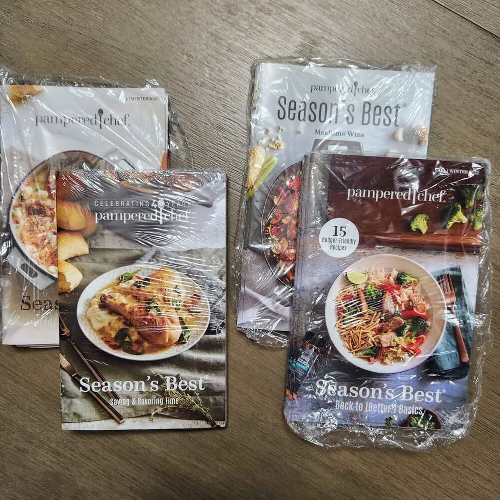 20 New Pampered Chef Cookbooks Fall Winter 2020 2021 2022 Spring Summer 2020